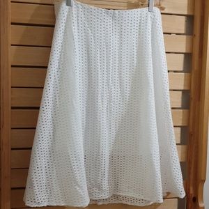 ALFANI Women's Skirt Bright White Size XL New